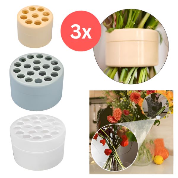 VASEKA ™ -  Portafiori per composizioni di grande effetto (3 pz.)