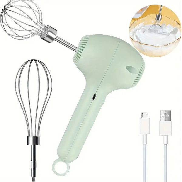 WHISK ™ Mixeur électrique portable avec fonction de chargement USB